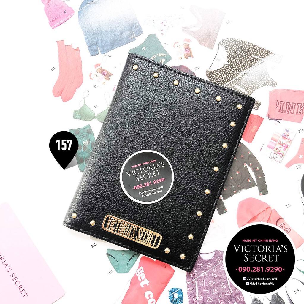 Passport Cover Victoria's Secret USA chính hãng Bao đựng passport