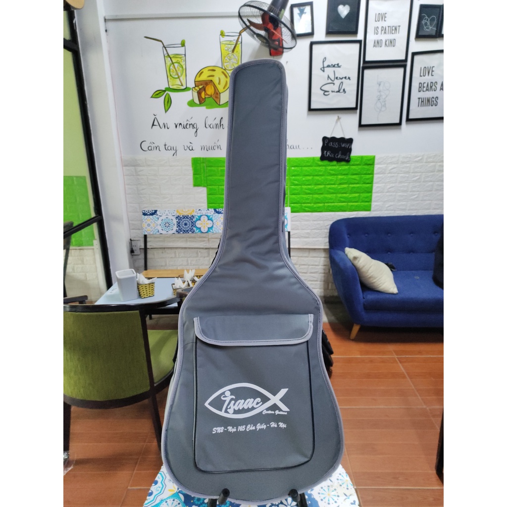 Bao vải, bao da 3 lớp đàn guitar. Bao đựng đàn guitar chất liệu vải 3
