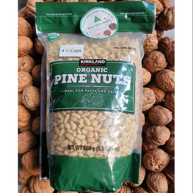 Hạt thông cao cấp KIRKLAND (Pine nuts) túi 680g Shopee Việt Nam