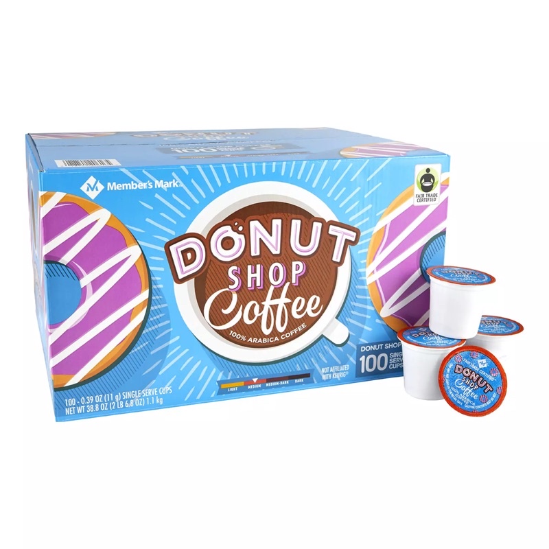 [CHÍNH HÃNG] Cà phê Member's Mark Donut Shop Coffee Shopee Việt Nam