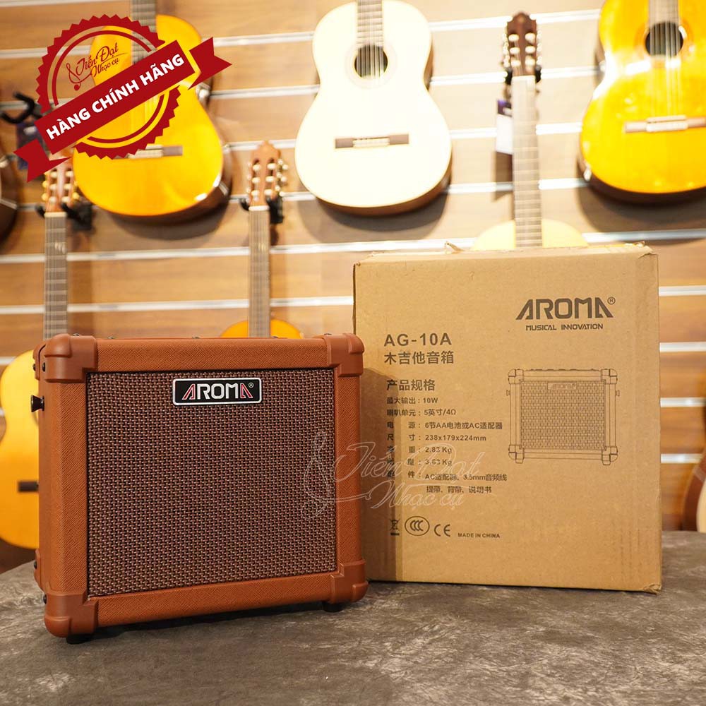 Ampli/ Amply/ Âm ly Guitar Acoustic Aroma AG10A, AG15A, AG26A Chính