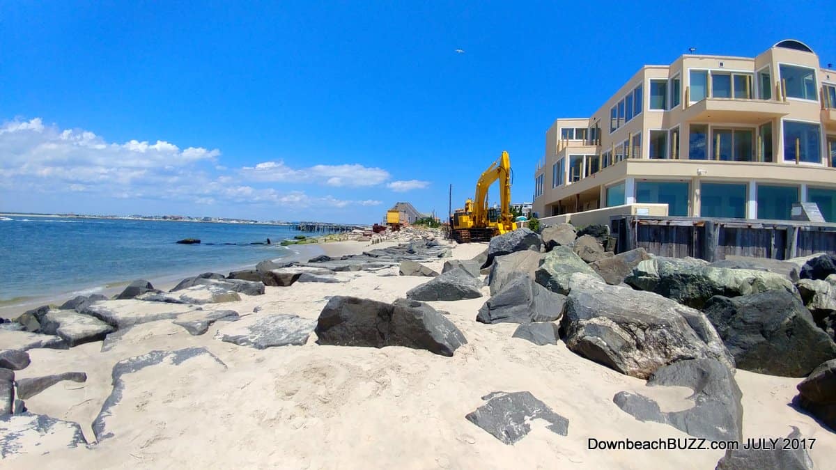 Longport Adding Bigger Boulders to Protect Against Storms Downbeach BUZZ