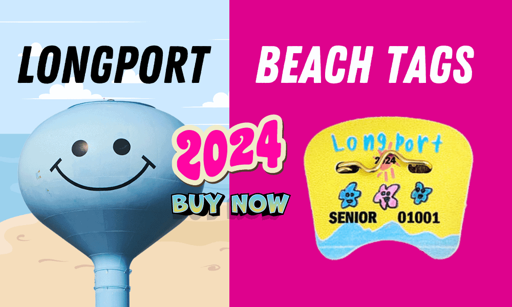 2024 Longport Beach Tag Info Downbeach BUZZ