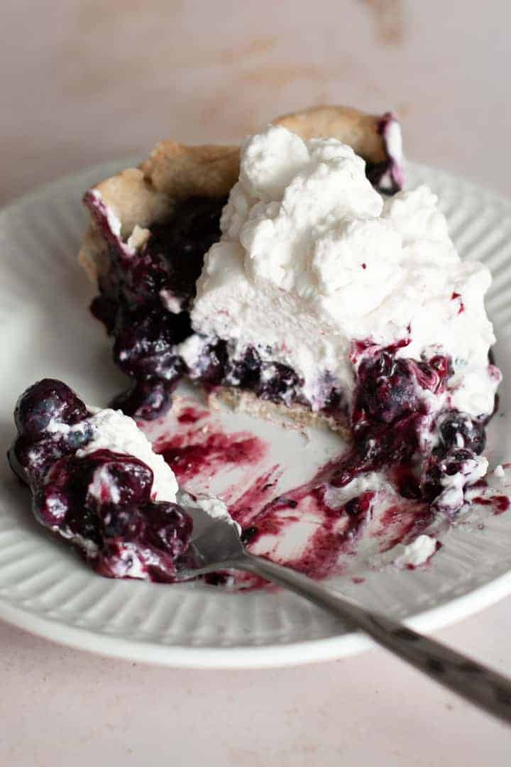 A Traditional Wild Maine Blueberry Pie Recipe Downeats