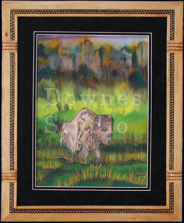 The buffalo notched frame