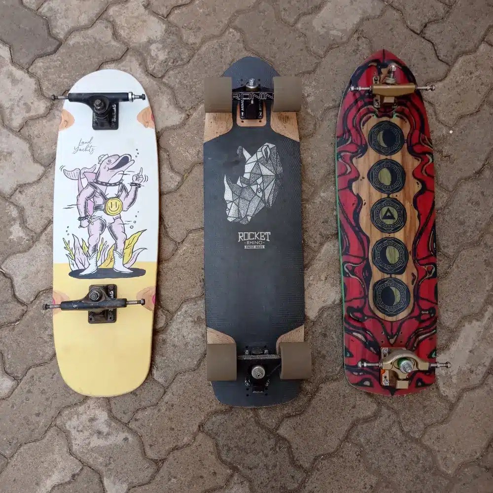 Skateboard and longboard wheelbase explained Downhill254