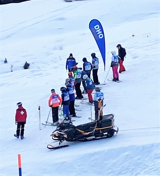 Historical Races and Happy Skiers Downhill Only Ski Club