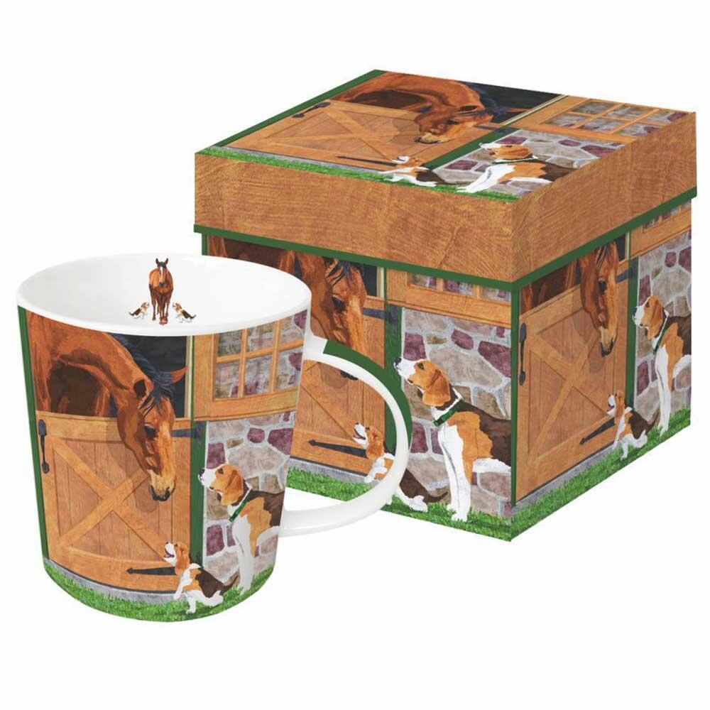 Horse and Hounds Coffee Mug Down Home Tack & Feed LLC Down Home Tack & Feed LLC