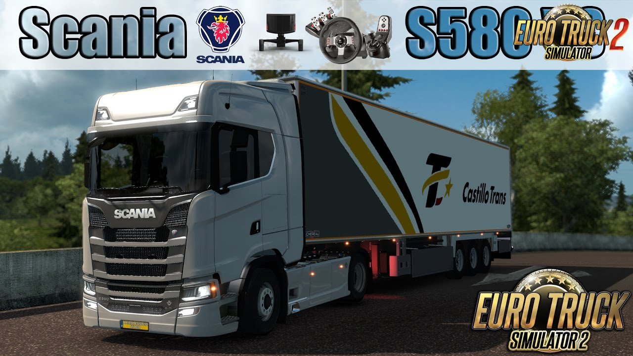 Scania S580 V8 2017 - Euro Truck Simulator 2 » ETS2 mods ...