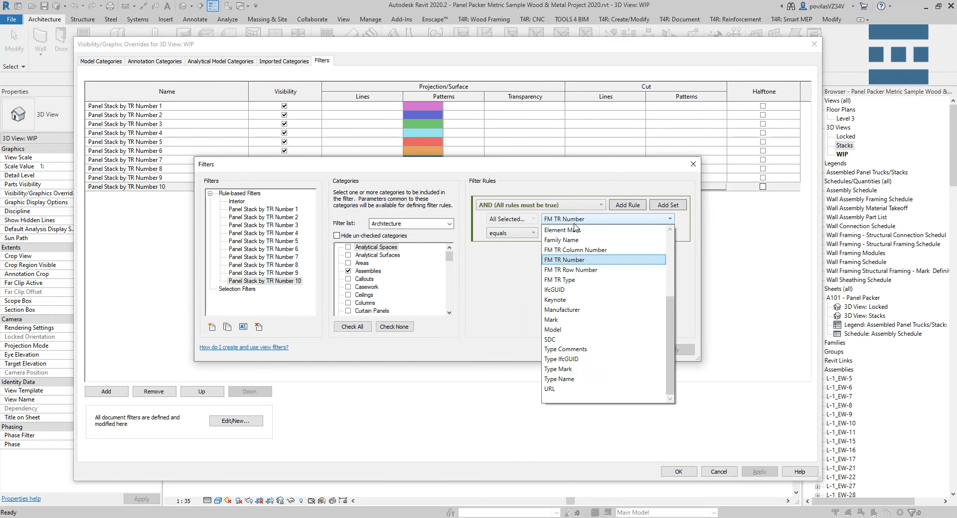 Panel Packer for Revit Download & Plans, Workflows & Integrations