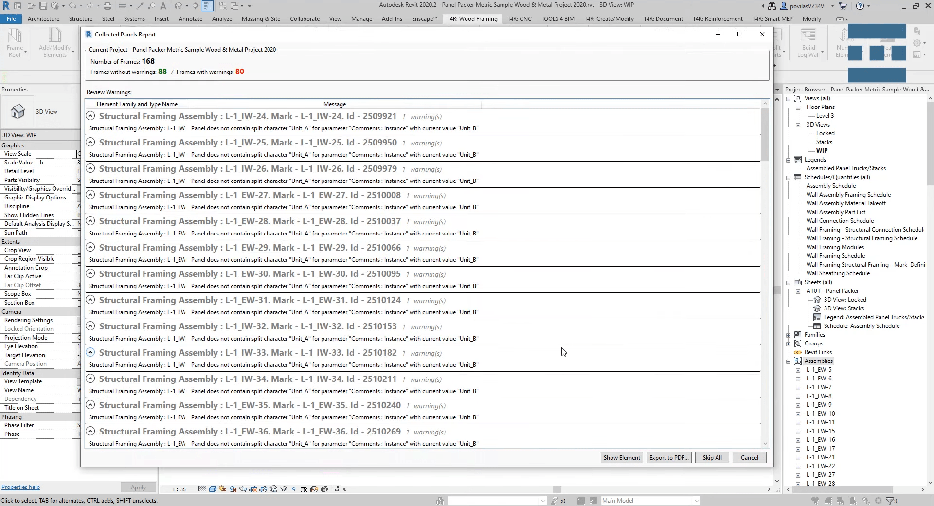 Panel Packer for Revit Download & Plans, Workflows & Integrations