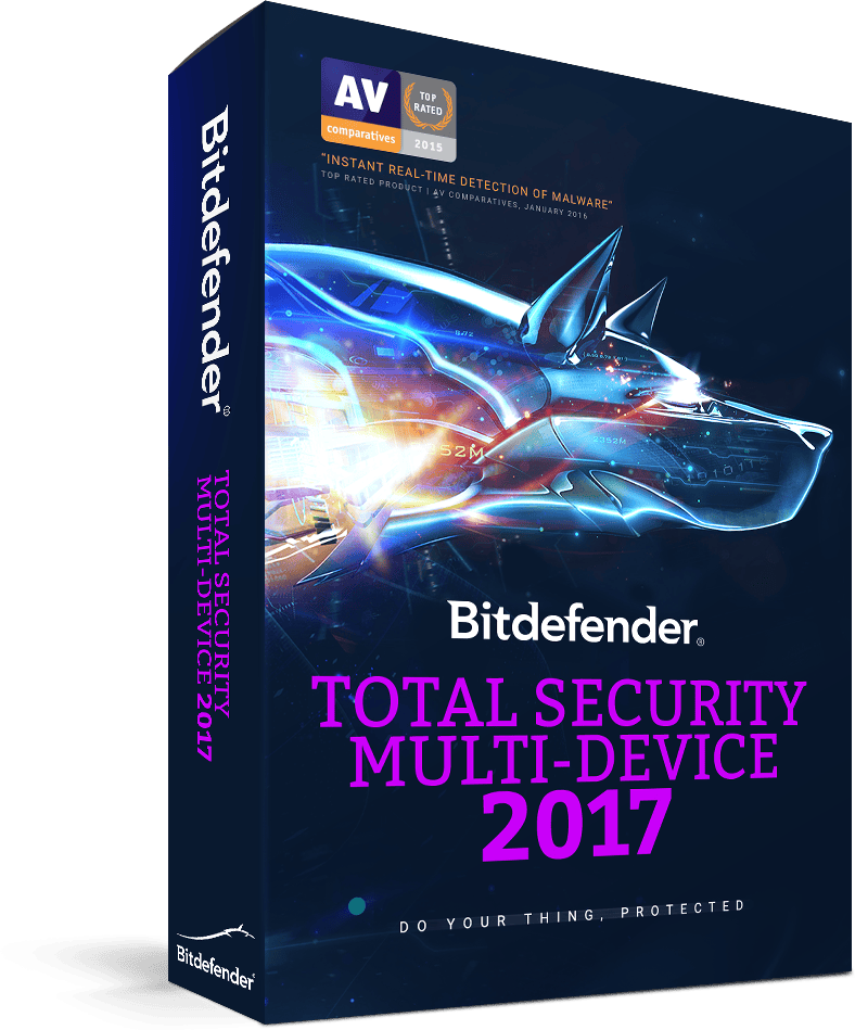 Bitdefender Total Security 2017 Anti Malware Software