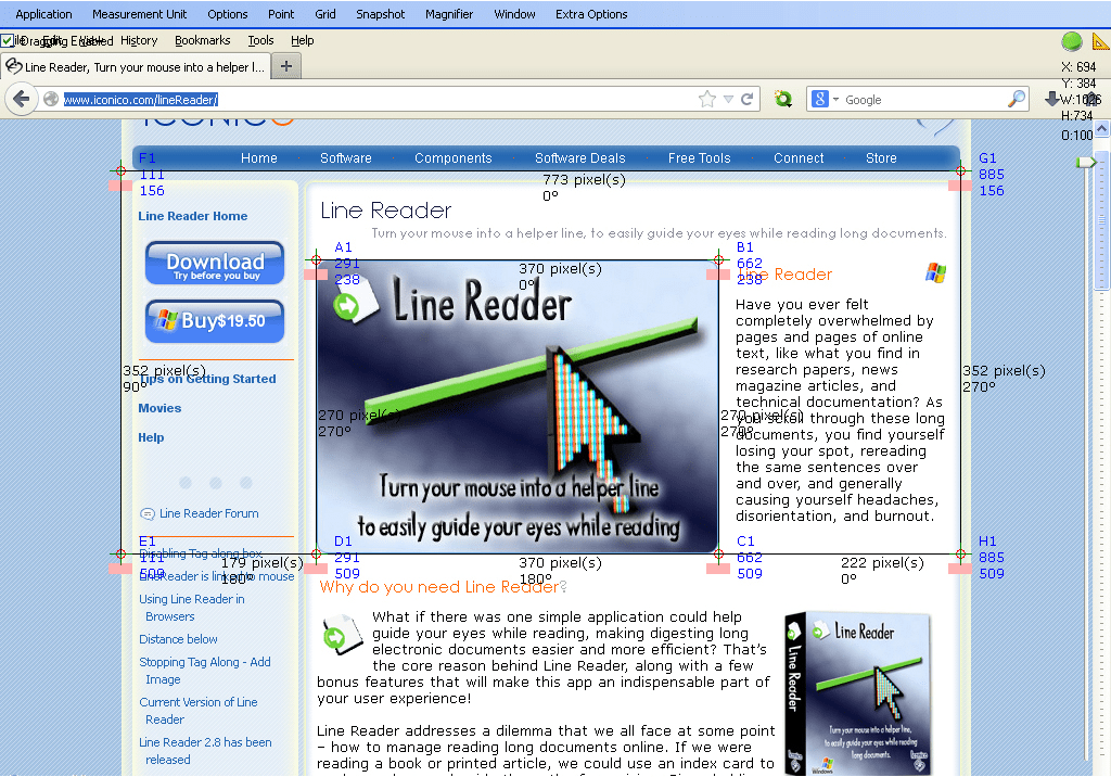 Points On A Canvas Measurement Software 40 off for PC