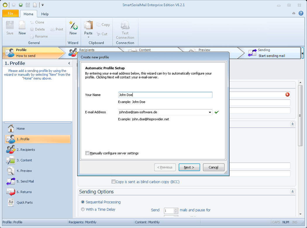 SmartSerialMail Bulk Mailer Software Download for PC