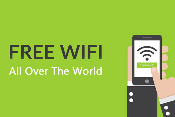 how to connect free wifi near me