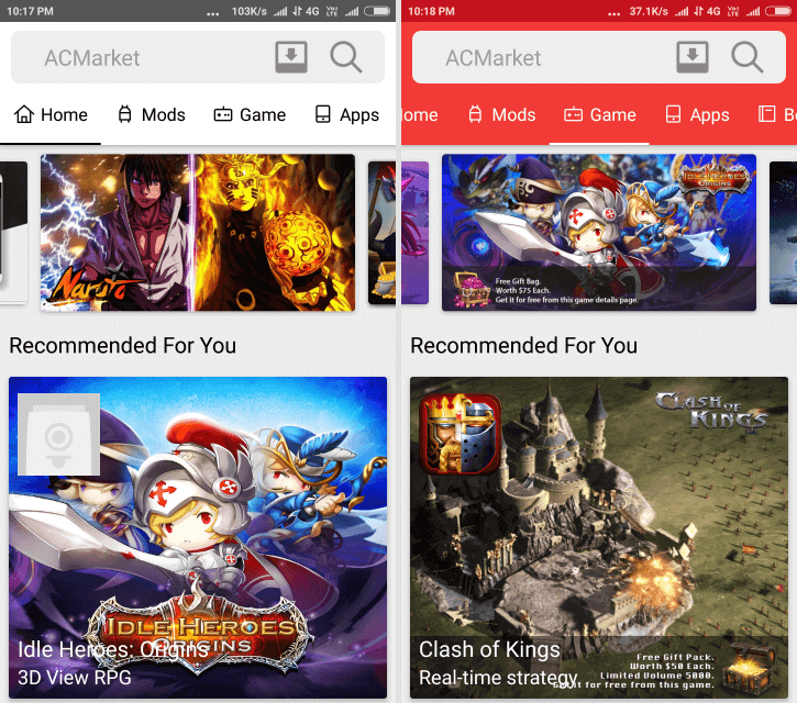 AC Market (V.4.9.1) Latest Games and APK Downloader For