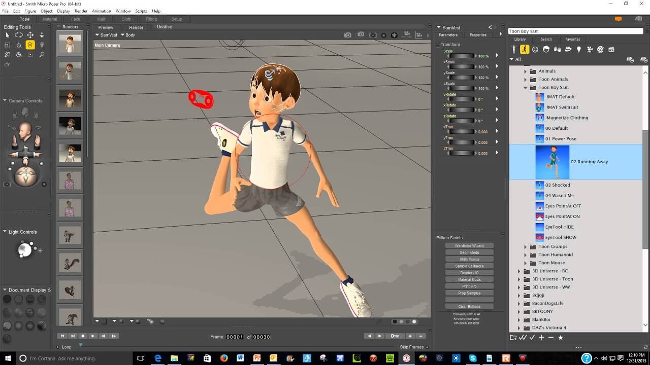 Download Poser Pro 3D Animation Software To Create 3D