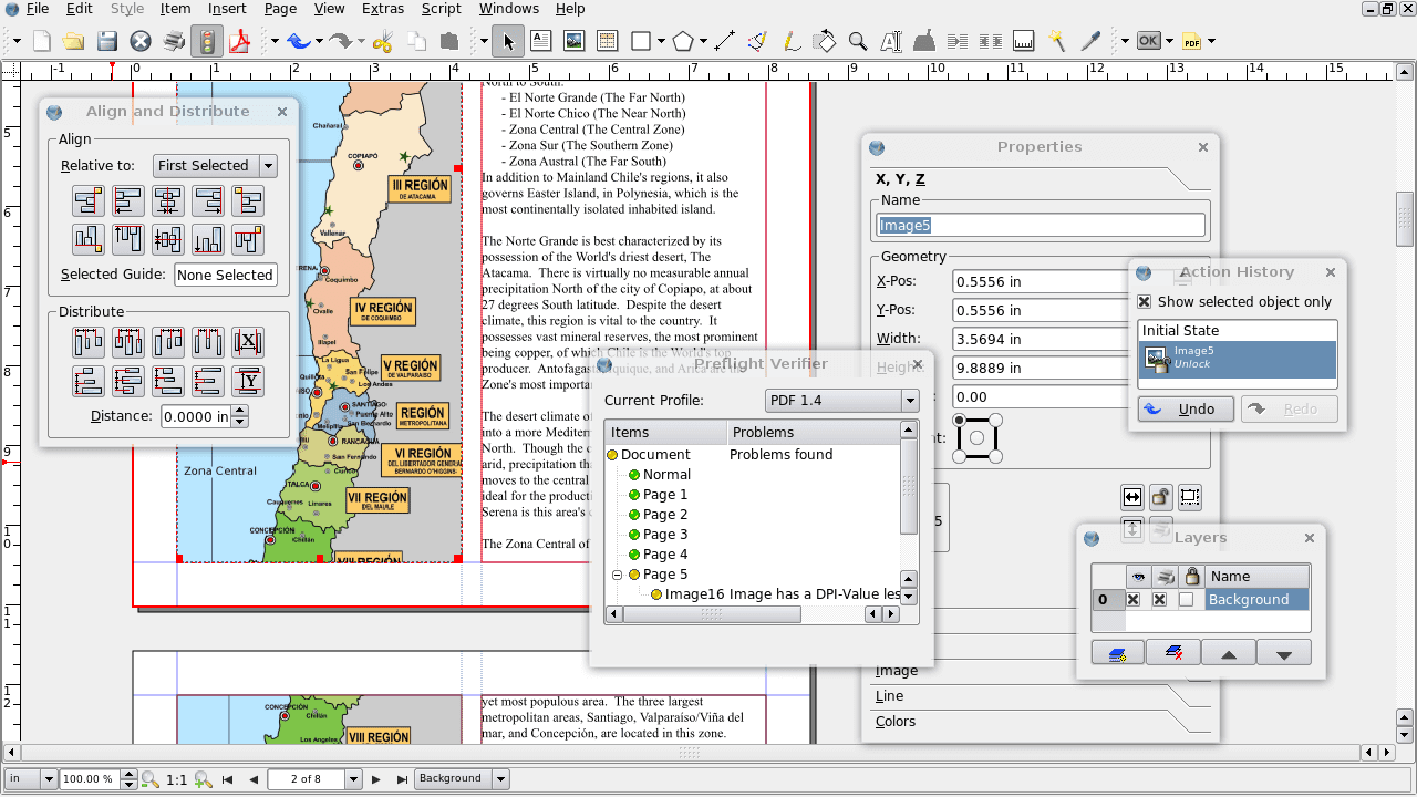 Scribus Free Desktop Publishing Software For Windows To Export Tool