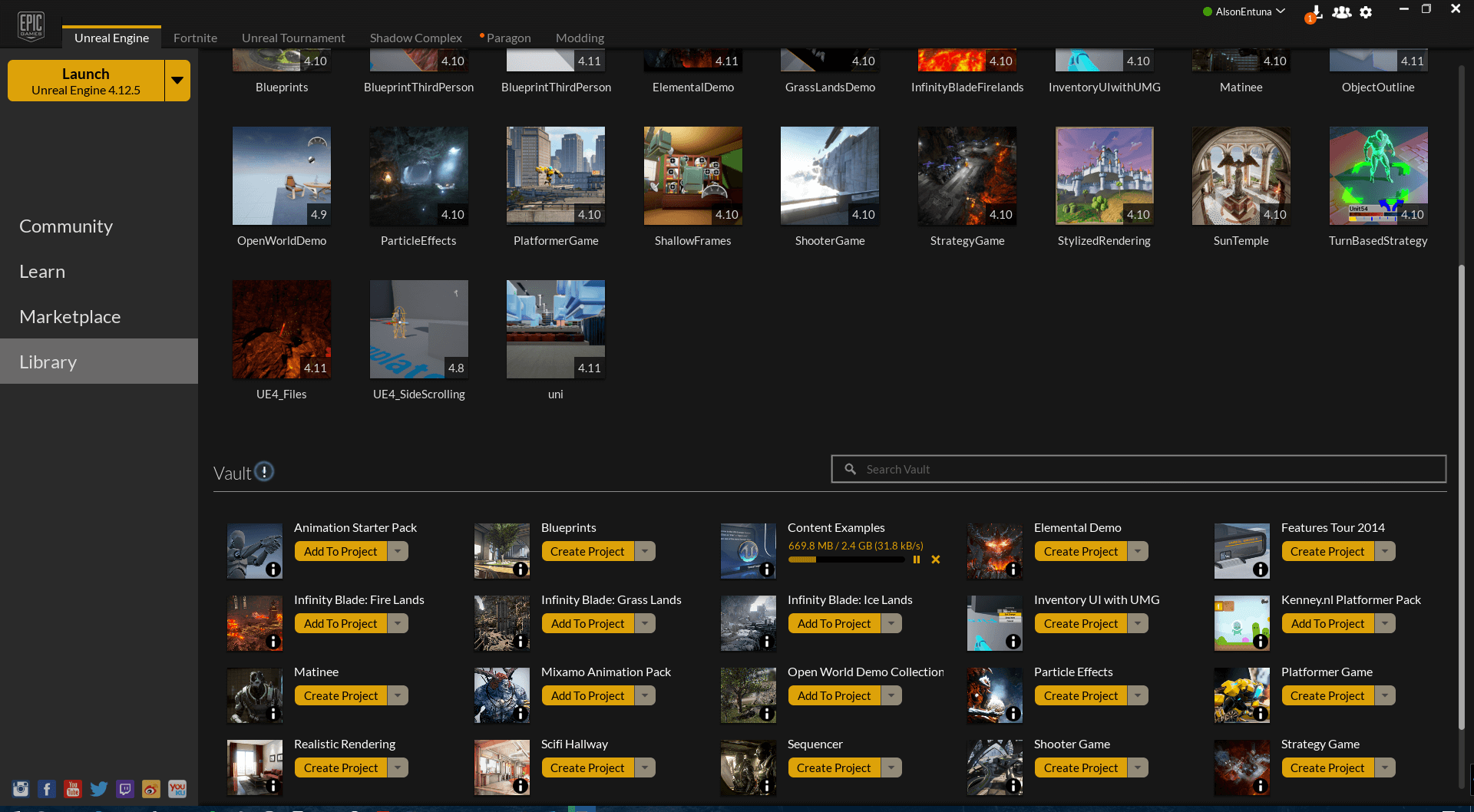 Epic Games Launcher For The Best Video Game Library Manager For PC