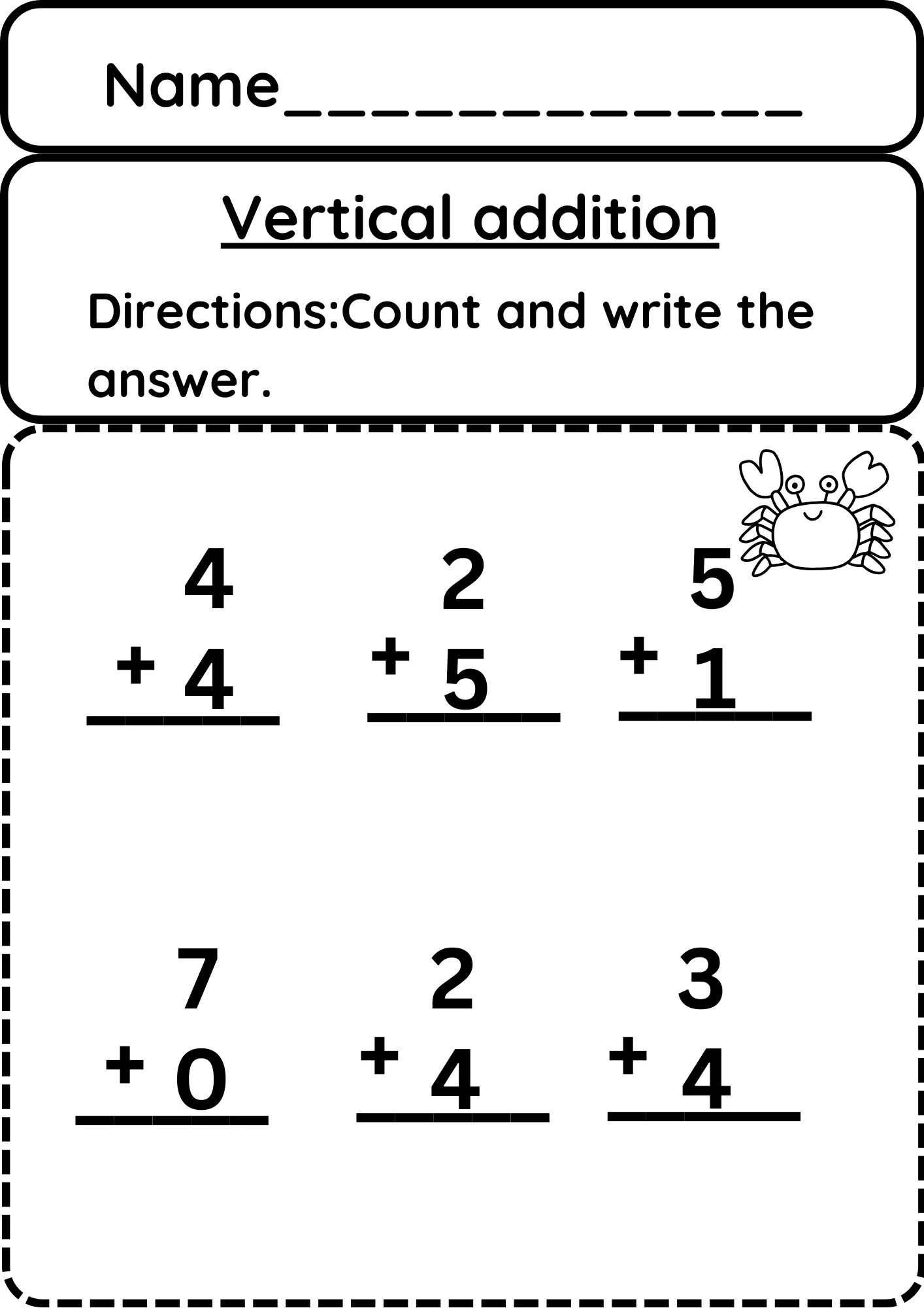 Addition To 10 Worksheets The Lion King 3 Coloring Sheets