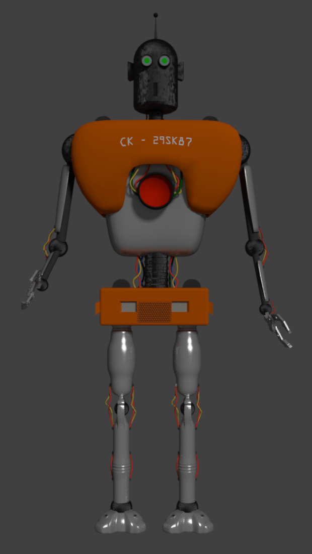 Simple Robot Free 3D models