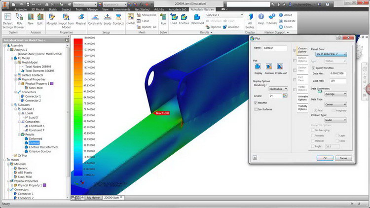 دانلود Autodesk Inventor Nastran 2021.2 R1 x64 دانلود