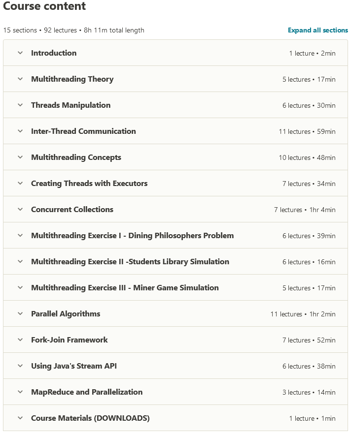 Udemy Concurrency, Multithreading and Parallel Computing in Java 202011 Downloadly
