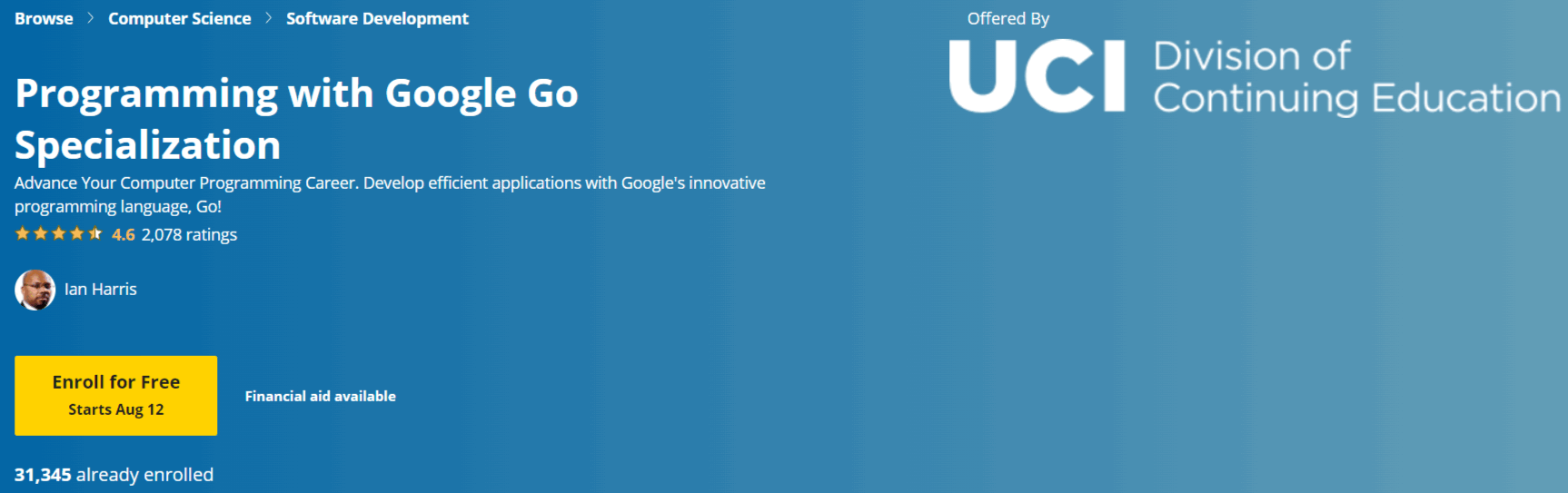 Coursera Programming with Google Go Specialization 20228 Downloadly