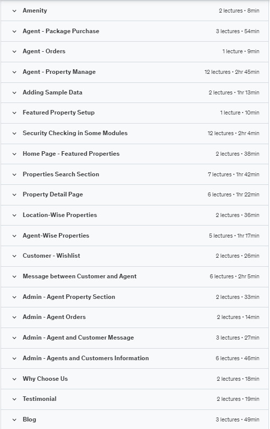 Udemy Build Real Estate Management System with PHP (8.2) & MySQL 2023