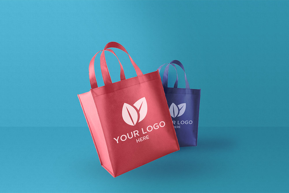 Fabric Shopping Bag Mockup Free PSD Download PSD