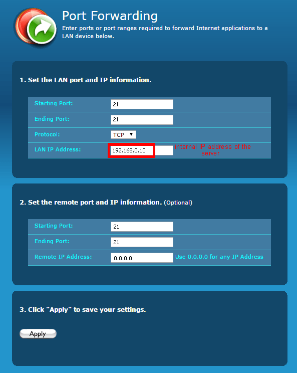 Ftp server hosting botulsd