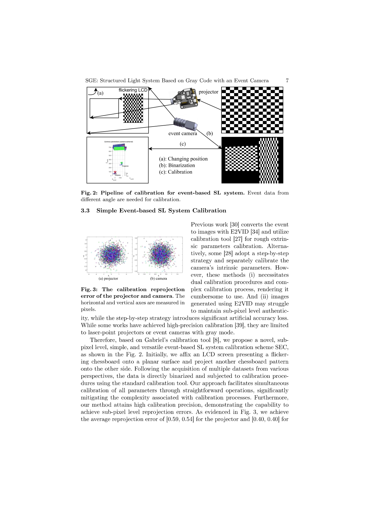 Structured Light System Based on Gray Code with an Event Camera
