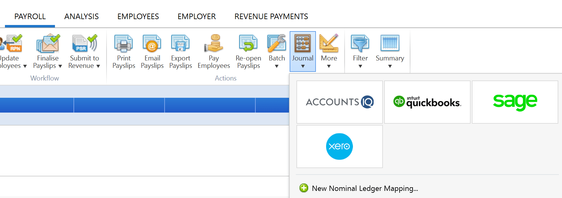 Xero Submitting your journal using API BrightPay Documentation