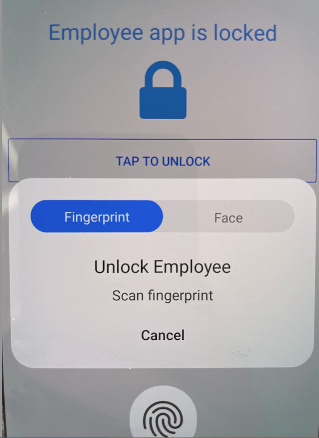 Employee Self Service App Security Documentation Thesaurus