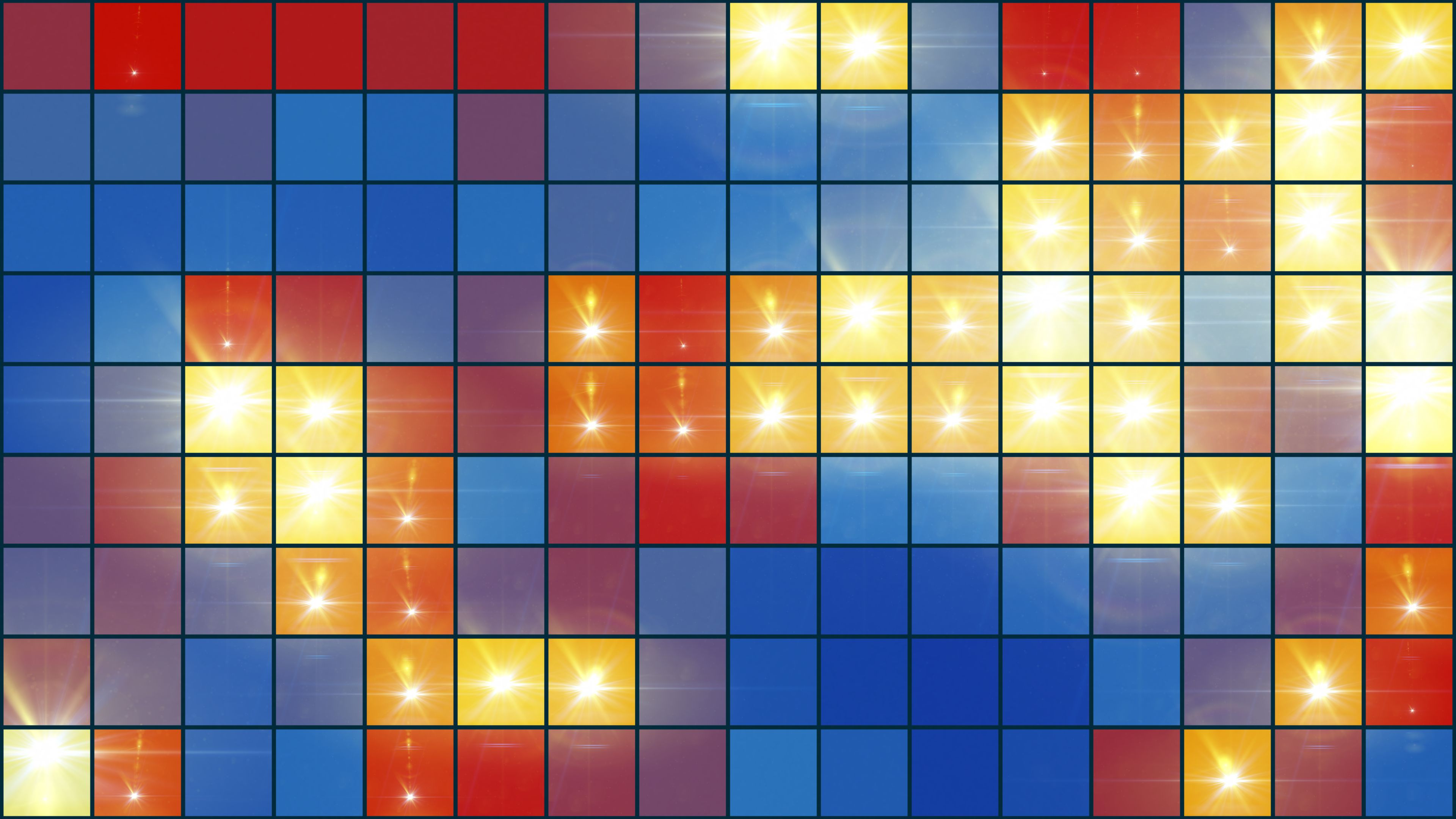 Mosaic Light Show MultiColored downloops Creative Motion Backgrounds