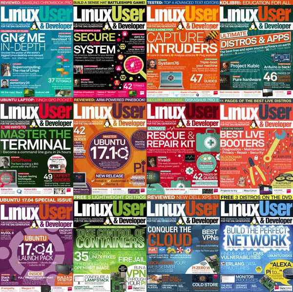 Linux User & Developer 2017 Full Year » Download PDF magazines