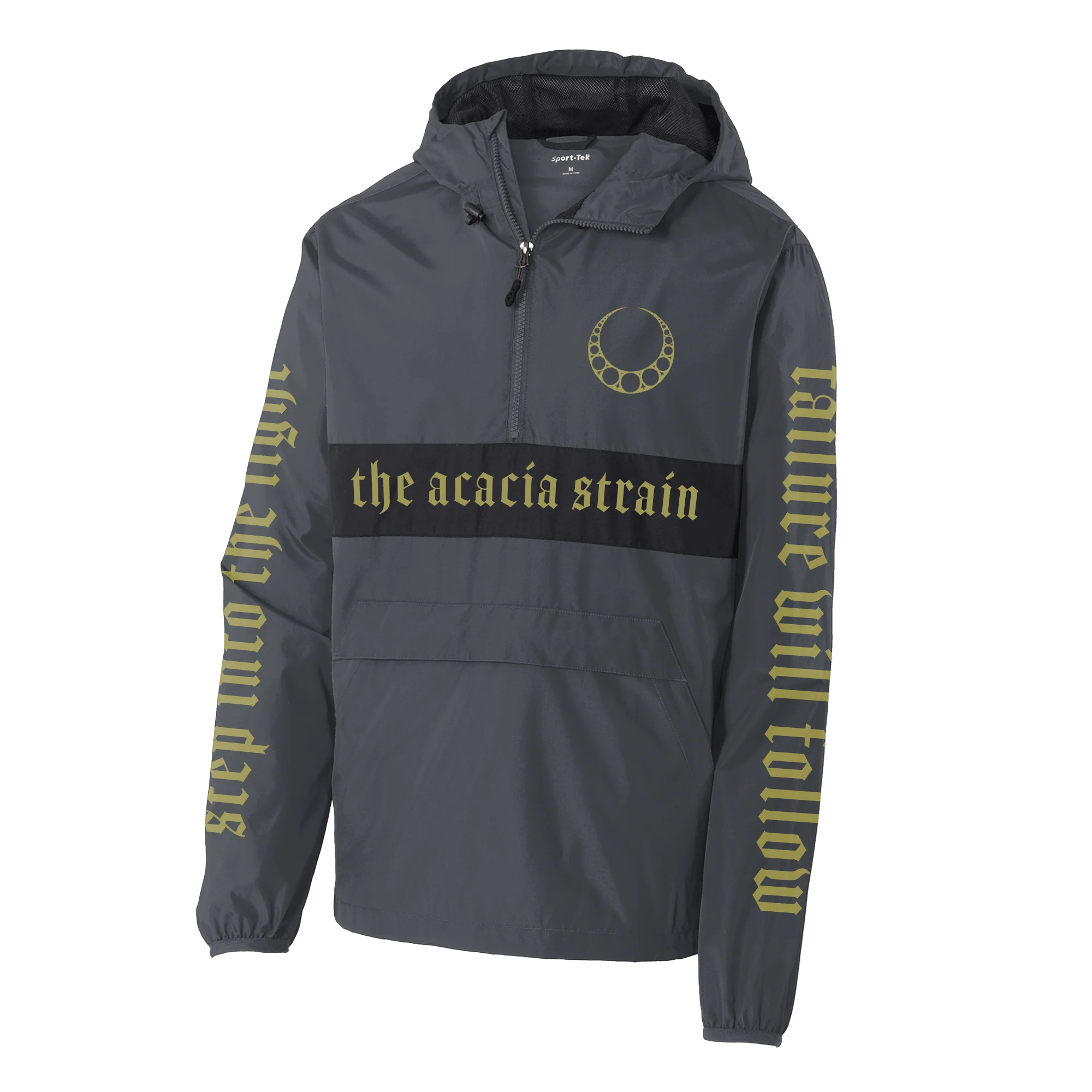 The Acacia Strain Step Into The Light Windbreaker Down Right Merch