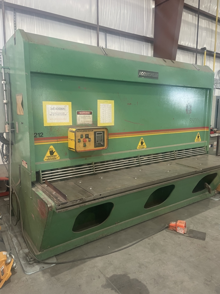 Metal Fab Equipment Dispersal Auction Idaho/Oregon Auction Services