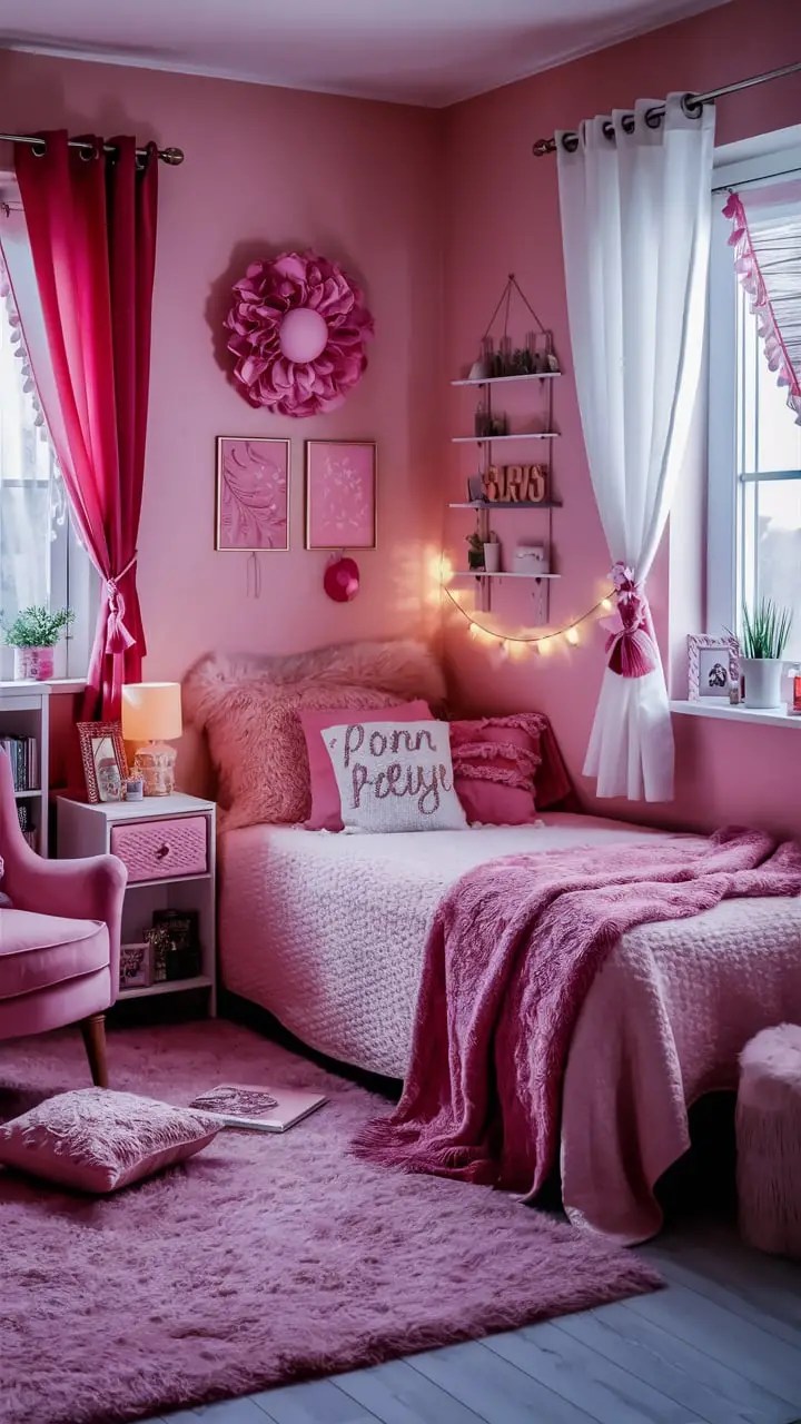 Pink Room Aesthetic Décor Ideas Transform Your Space with Chic and