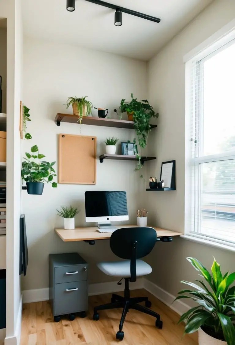 Tiny Home Office Storage Ideas Maximizing Space in a Small Work