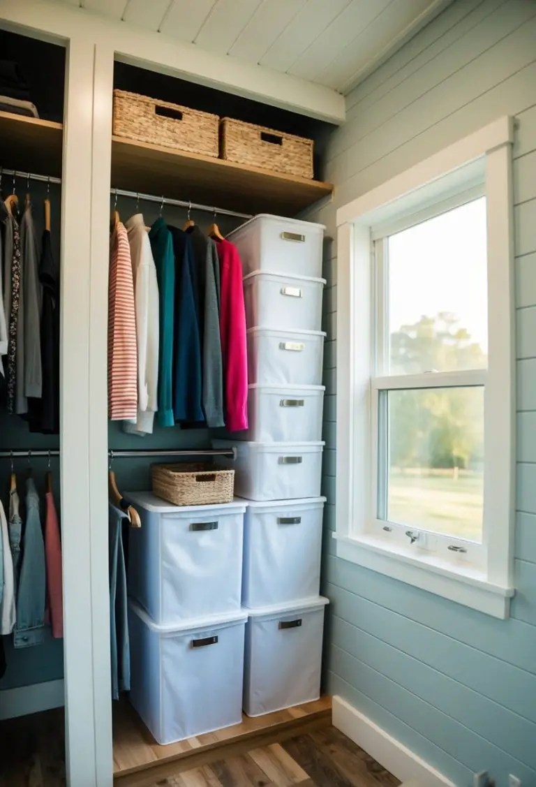 Tiny House Closets Ideas Maximize Space with Creative Storage Solutions
