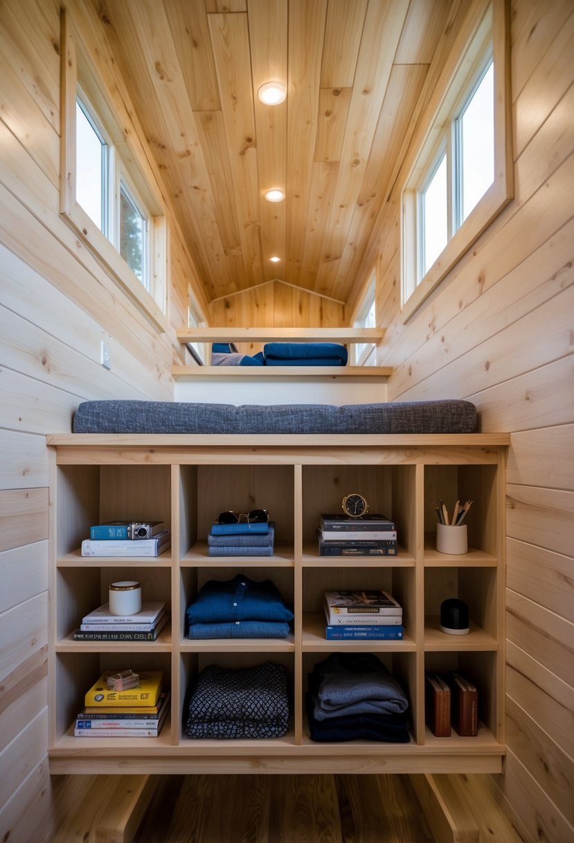 Tiny House Loft Storage Ideas Maximizing Space Efficiently
