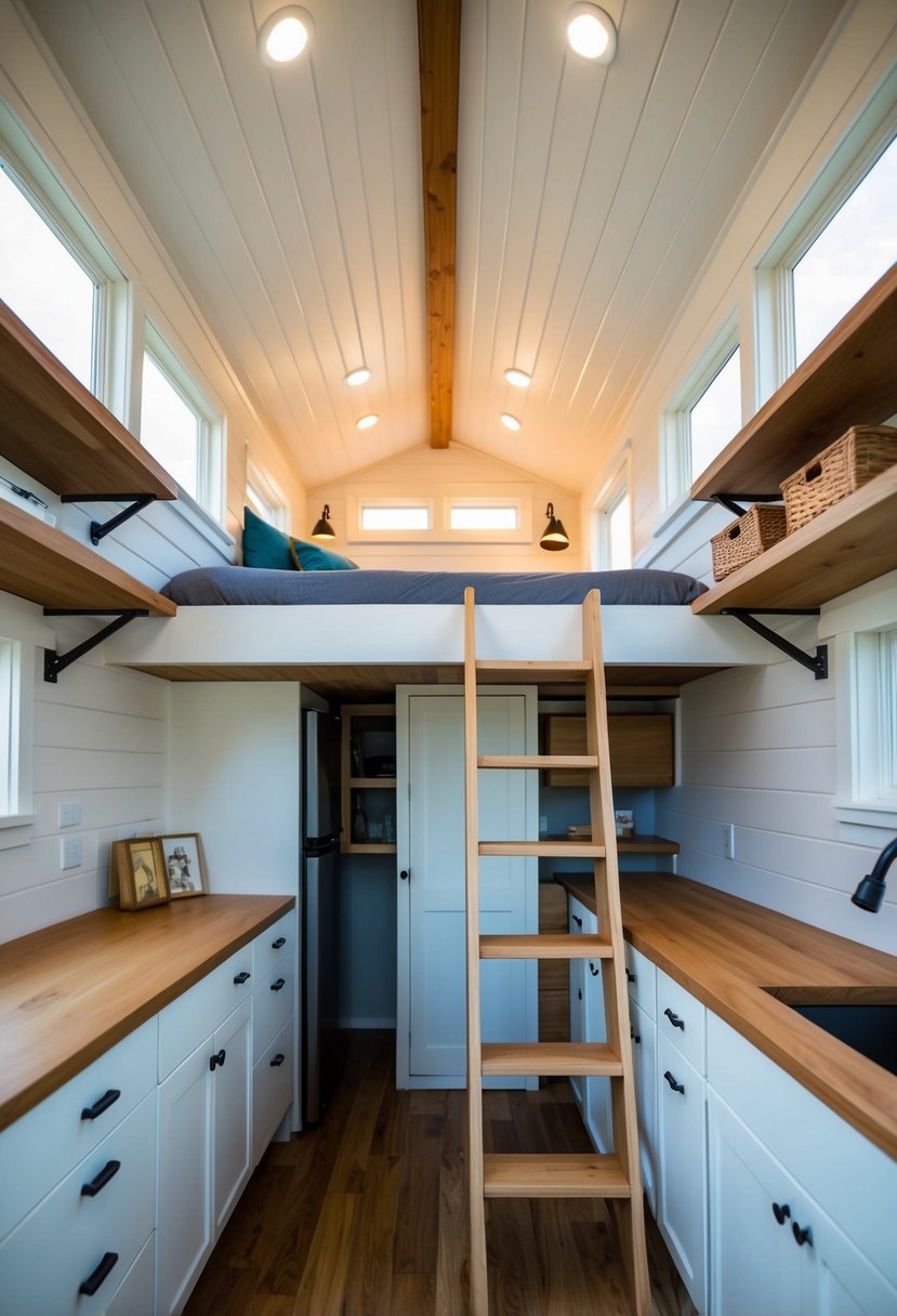 Tiny House Loft Storage Ideas Maximizing Space Efficiently