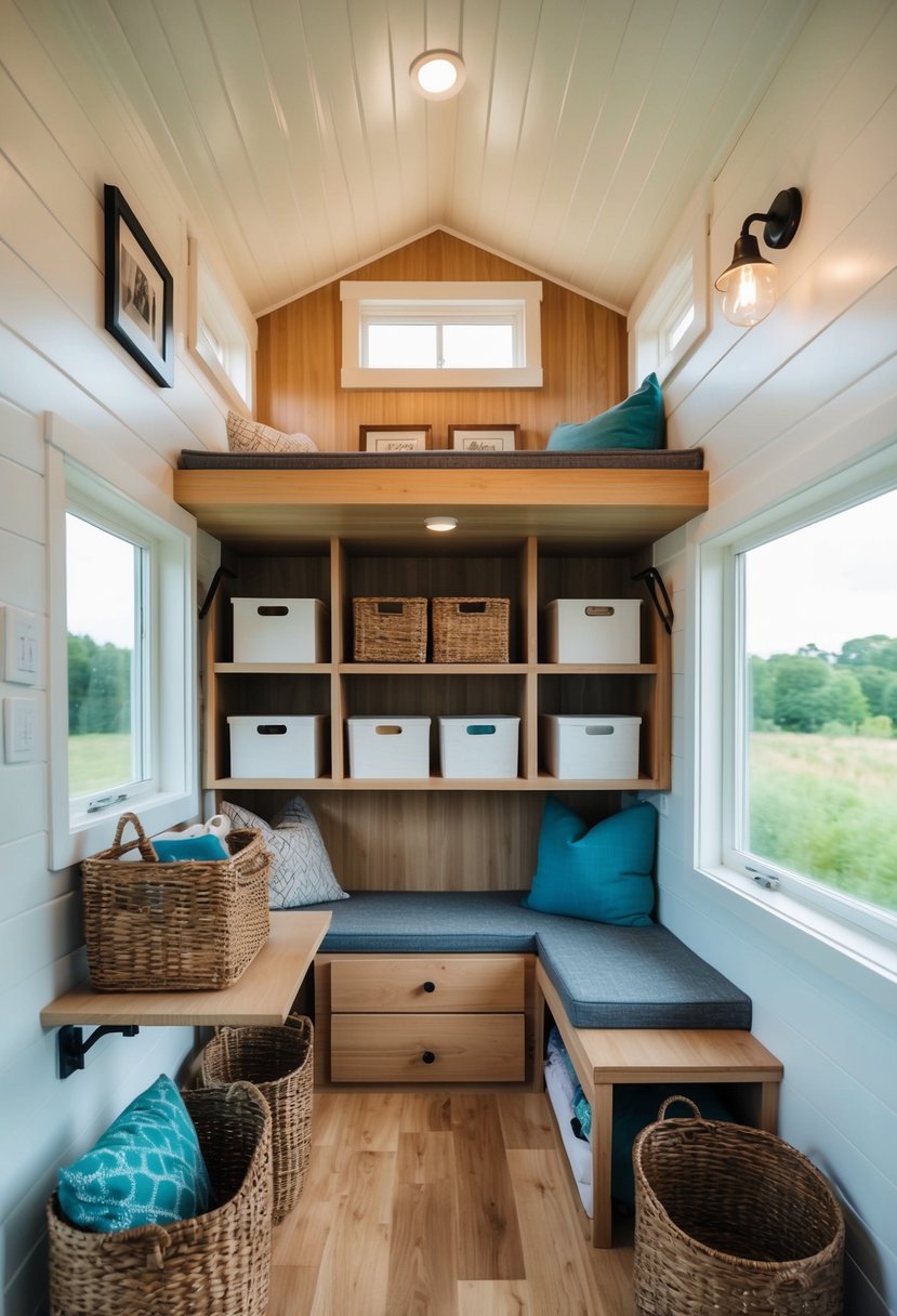 Tiny House Loft Storage Ideas Maximizing Space Efficiently