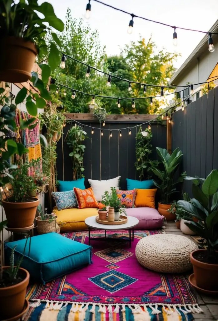 45 Bohemian Backyard Ideas for a Cozy Outdoor Gathering