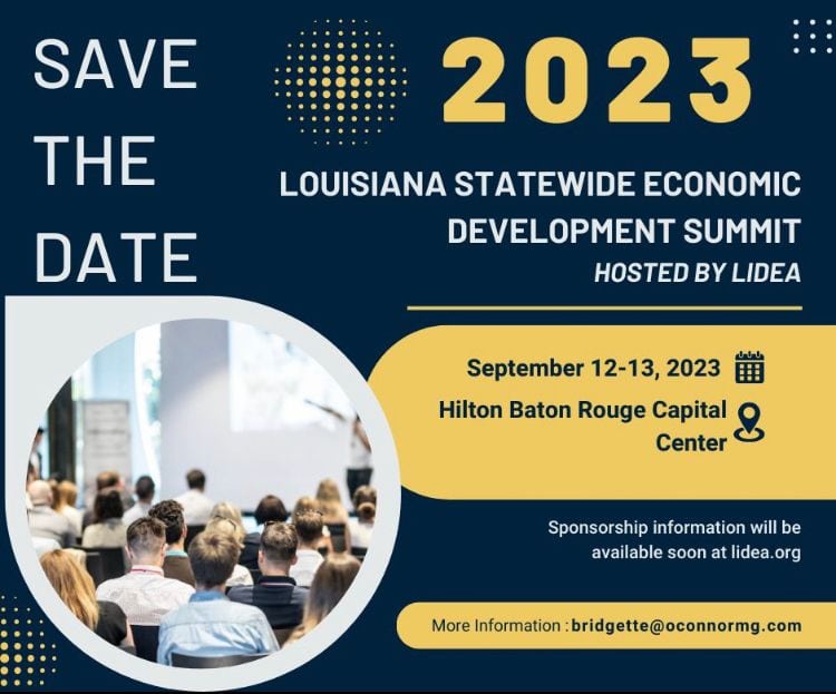 Register now for the Louisiana Statewide Economic Development Summit