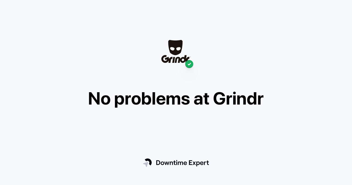 Is Grindr down? Realtime outages and issues Downtime Expert