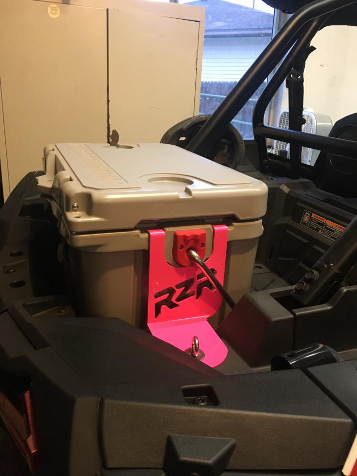 DTF Cooler Mounts RZR 1000 XP Down to Fabricate