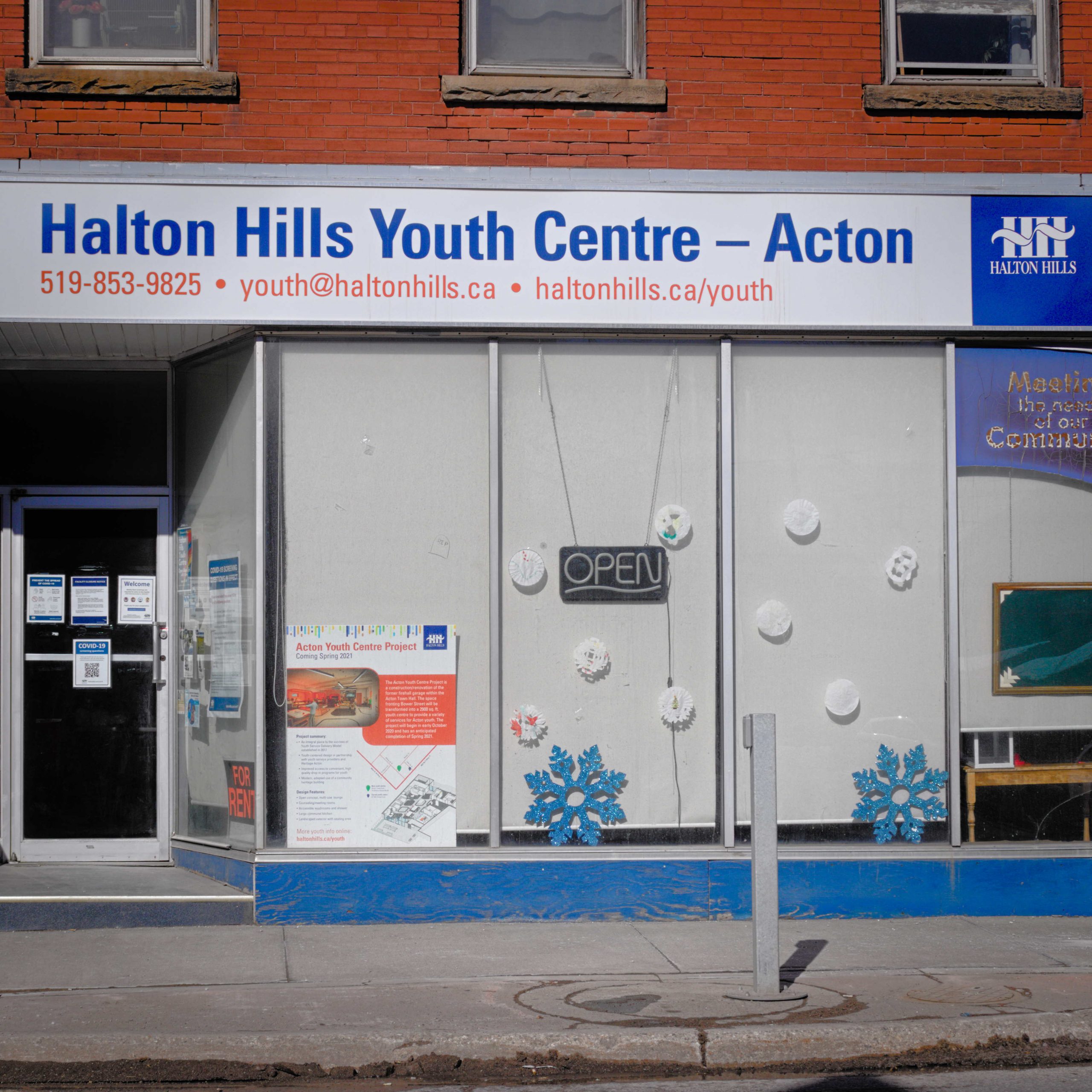 Halton Hills Youth Centre, Acton Downtown Acton BIA