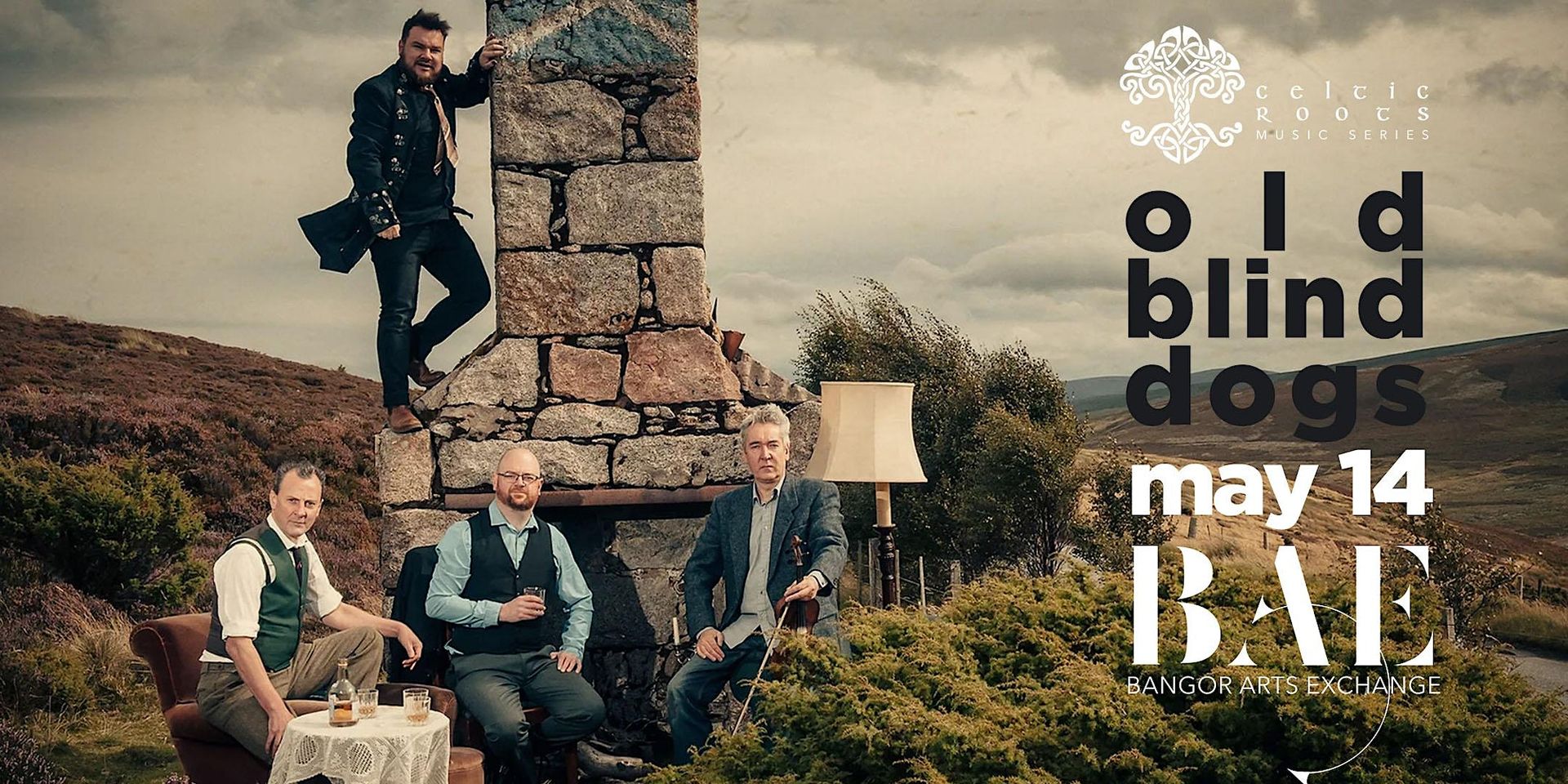 Old Blind Dogs (Scotland) presented by Celtic Roots at Bangor Arts